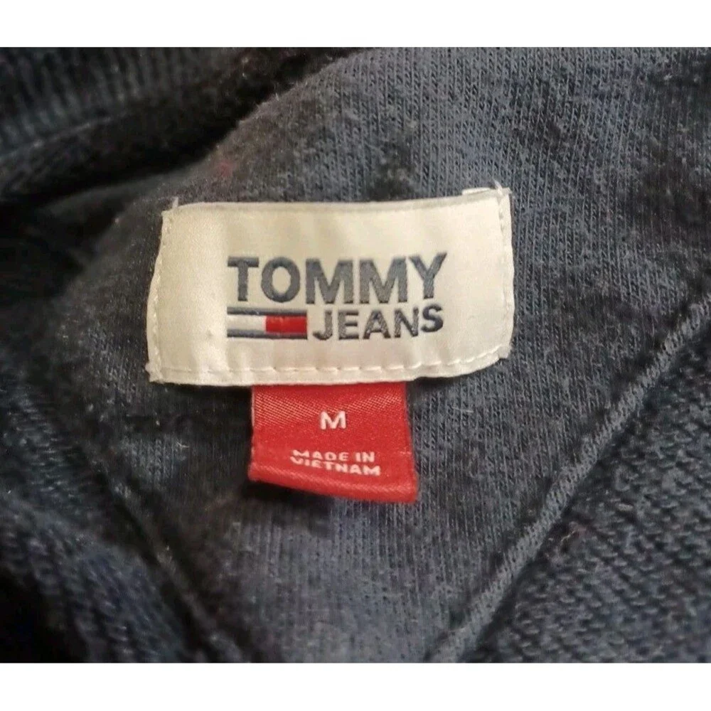 Tommy Hilfiger Casual Blue Men's Logo sweatshirt size large